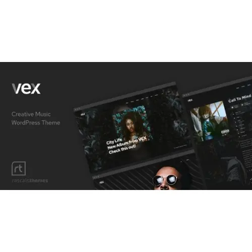 Vex – Creative Music Theme | WP TOOL MART