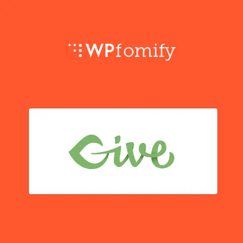 WPFomify GIVE Addon | WP TOOL MART
