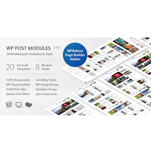 WP Post Modules for NewsPaper and Magazine Layouts | WP TOOL MART