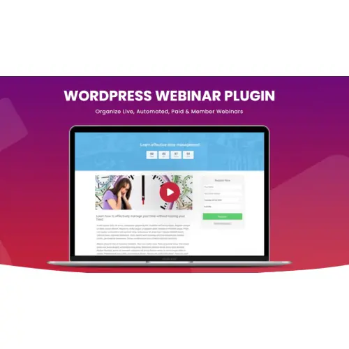WebinarPress Pro – WordPress Webinar Plugin | WP TOOL MART
