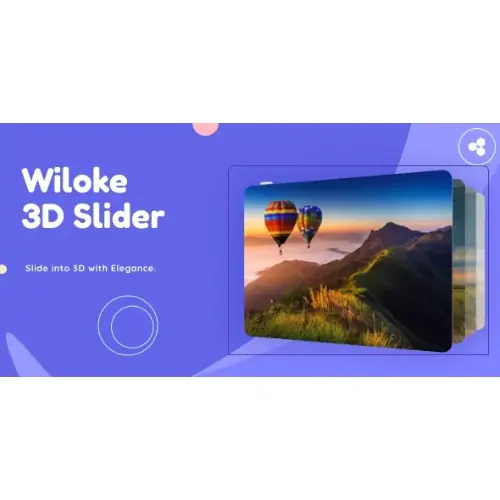 Wiloke 3D Slider Elementor Addon | WP TOOL MART