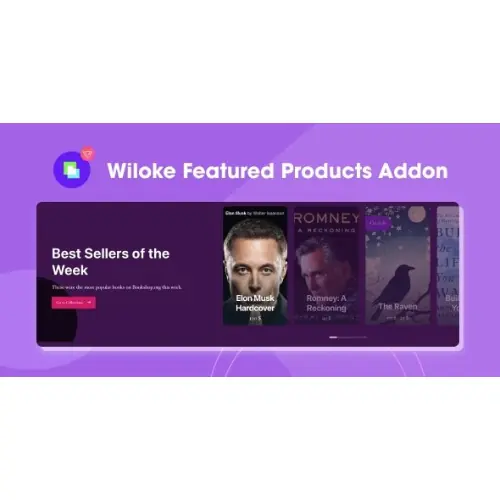 Wiloke Featured Products Elementor | WP TOOL MART