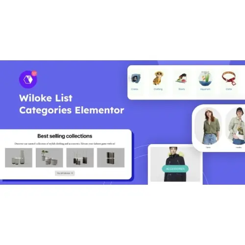 Wiloke Product Categories Elementor | WP TOOL MART
