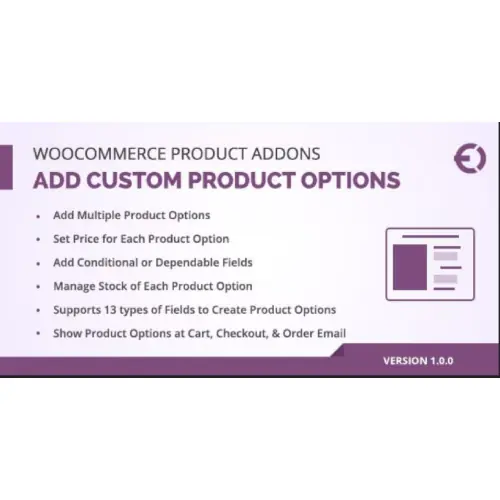 WooCommerce Custom Product Addons, Custom Product Options | WP TOOL MART