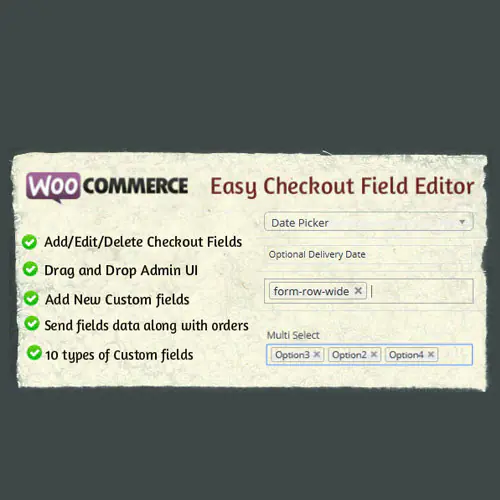 WooCommerce Easy Checkout Field Editor | WP TOOL MART