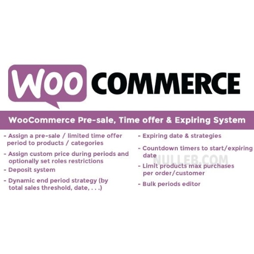 WooCommerce Pre-sale, Time offer & Expiring System | WP TOOL MART