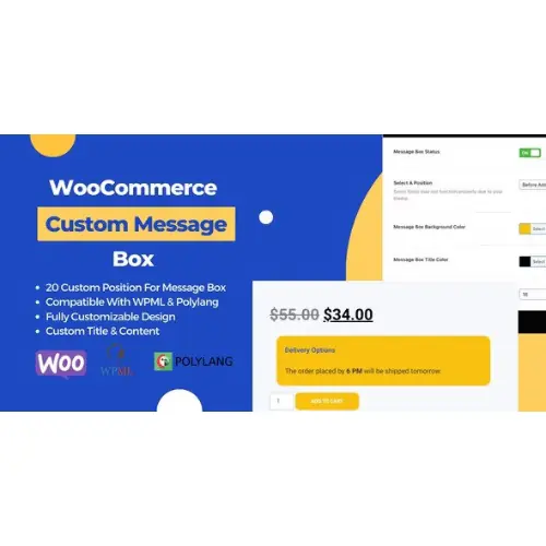 WooCommerce Product Page Custom Message Box | WP TOOL MART