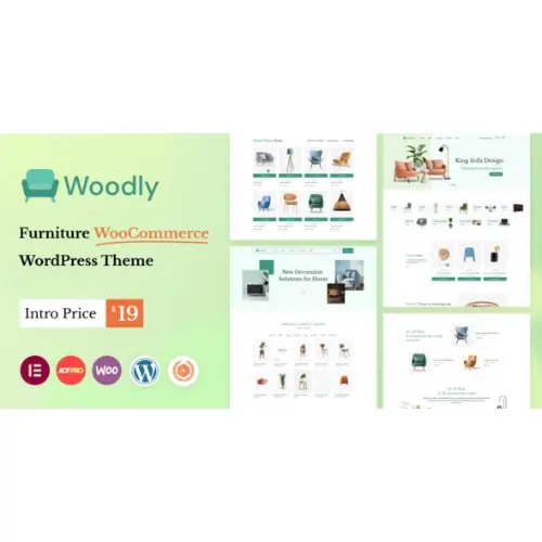 Woodly – Animated Furniture WooCommerce Theme | WP TOOL MART