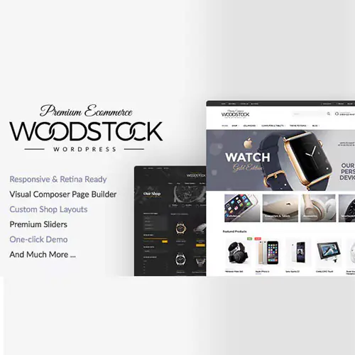 Woodstock – Electronics Responsive WooCommerce Theme | WP TOOL MART