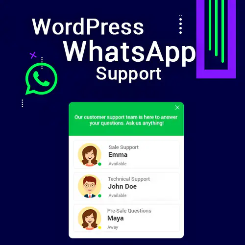 WordPress WhatsApp Support | WP TOOL MART