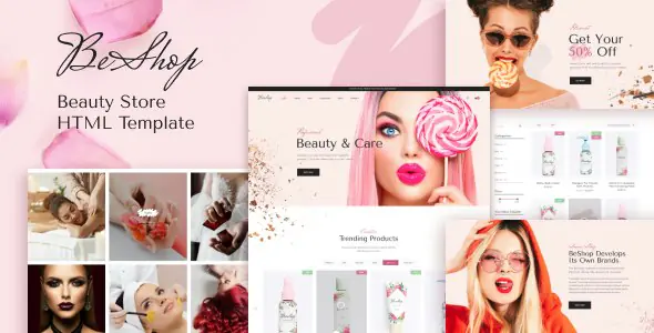 BeShop - Beauty eCommerce HTML Template | WP TOOL MART