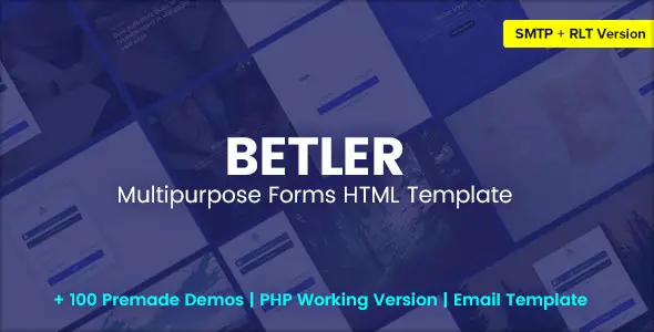 Betler - Multipurpose Forms HTML Template | WP TOOL MART