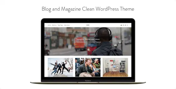 Bold - Blog and Magazine Clean WordPress Theme | WP TOOL MART