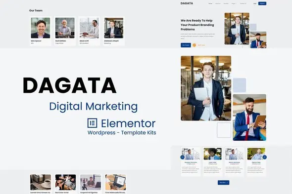 Dagata - Digital Marketing Elementor Template Kits | WP TOOL MART