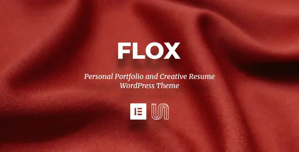 FLOX - Personal Portfolio & Resume WordPress Theme | WP TOOL MART
