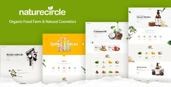NatureCircle - Organic Theme for WooCommerce WordPress | WP TOOL MART