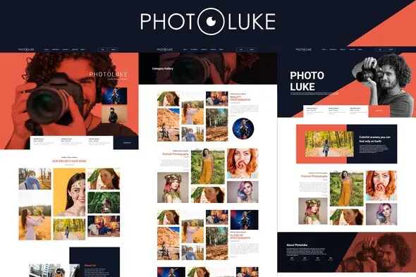 Photoluke - Photography Elementor Template Kit | WP TOOL MART